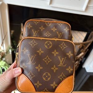 Louis Vuitton Brown Monogram Belt Bag